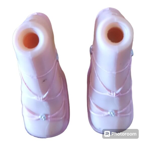 Bratz Formal Funk DANA Replacement Strappy Pink Heels 2003 - Picture 3 of 3